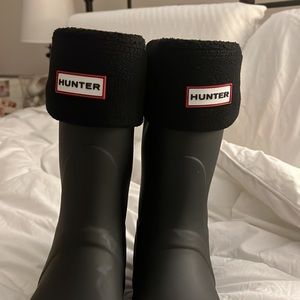 Hunter short fleece socks
